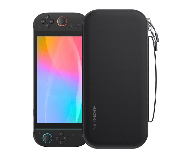 AmazingThing PlayShield Pack Kit Case futerał Nintendo Switch 2 czarne - 1483830 - zdjęcie 2
